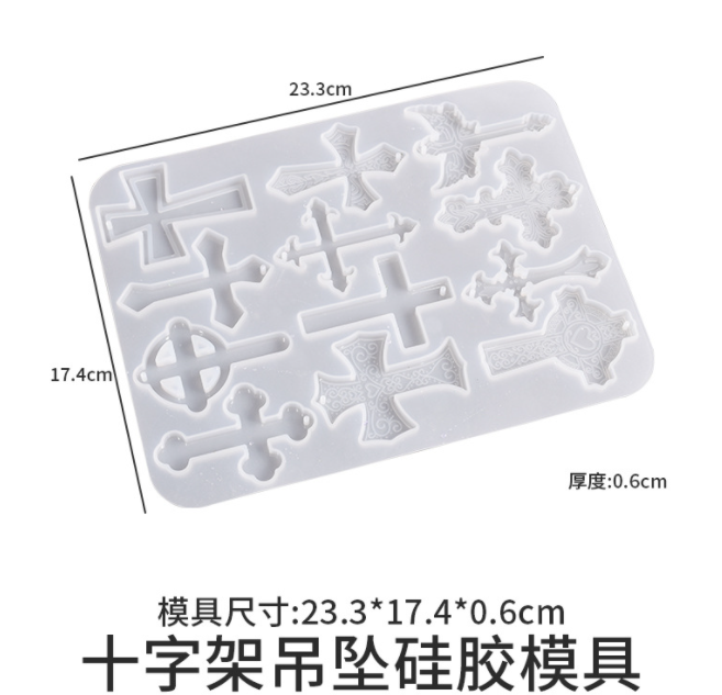 CROSS PENDANTS MOLD