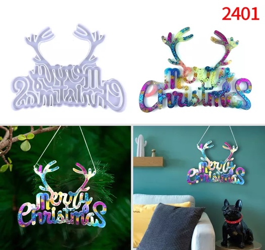 christmas antler mold