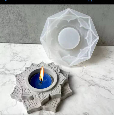 lotus candle holder mold