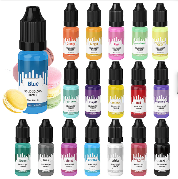Solid Color Pigment 18 color