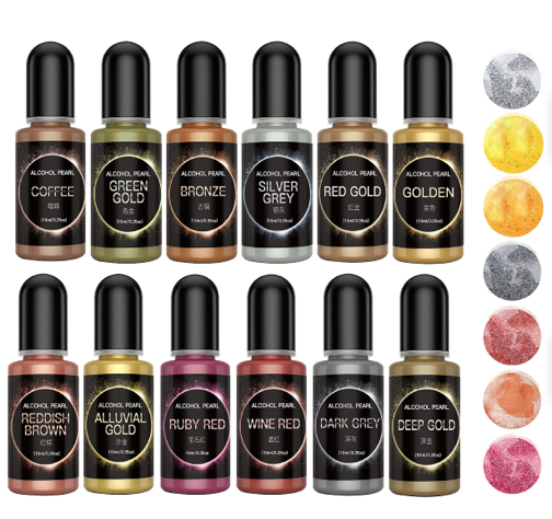 12 color Metallic Color Pigment