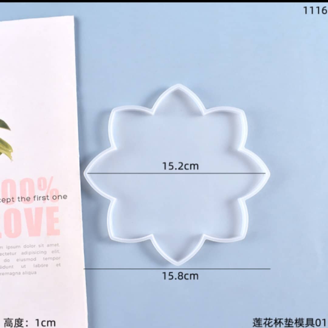 lotus coaster mold