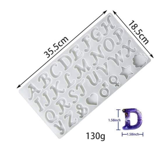 ALPHABET MOLD