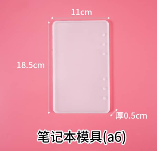 A6 Notebook mold