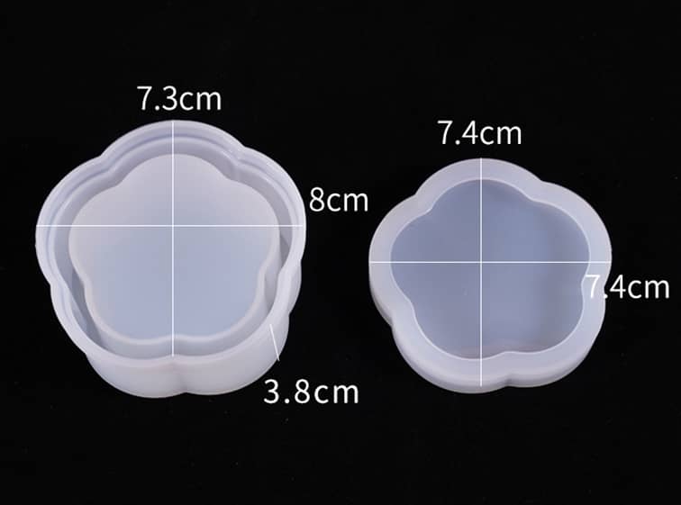 flower shape storage box mold