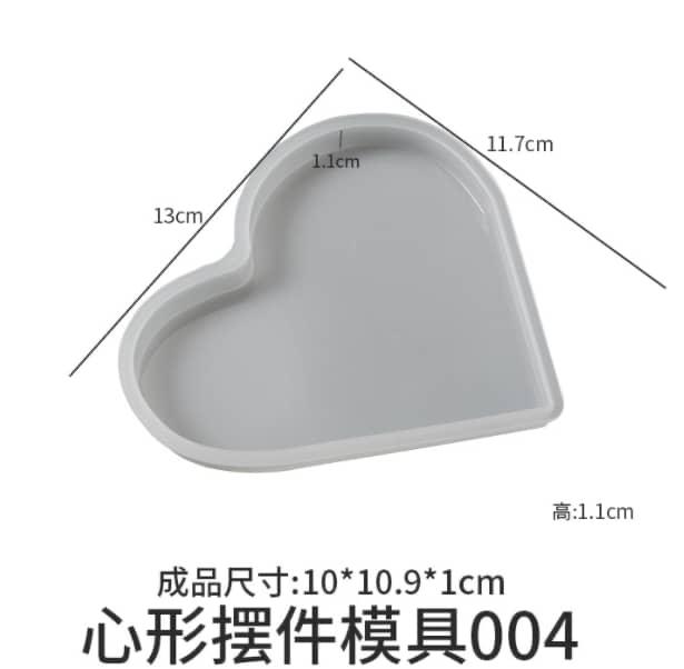 heart shape coaster