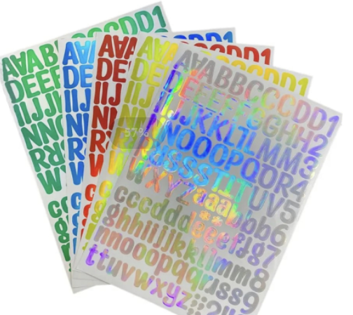alphabet stickers