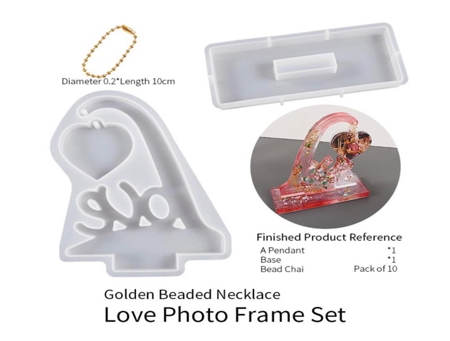 Little love photo frame set mold