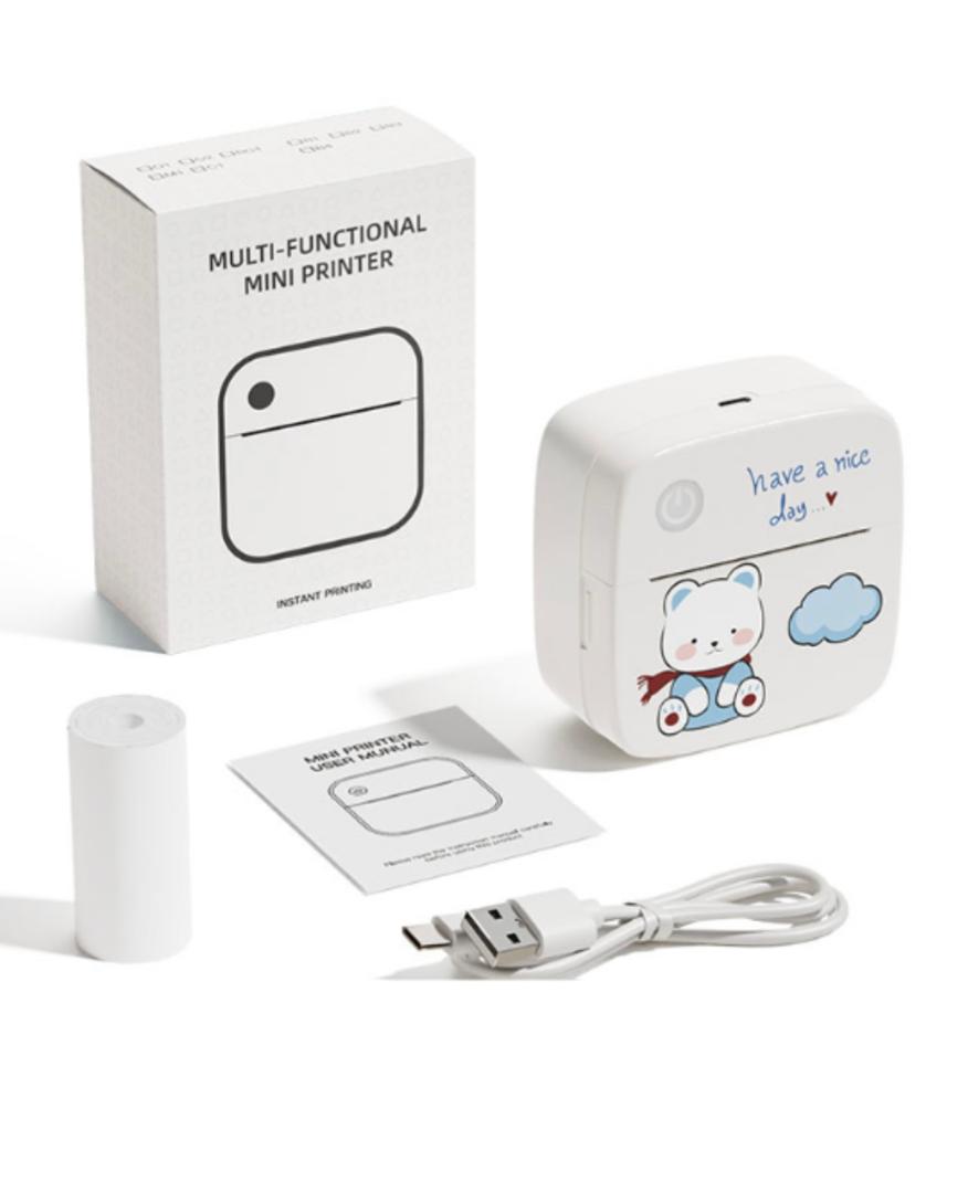 Transparent mini-printer