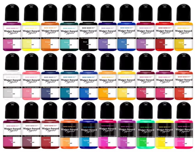 water-based pigment