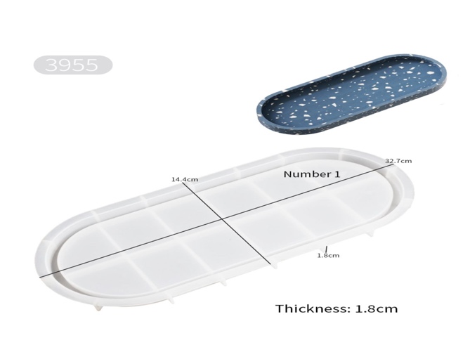 oval tray mold