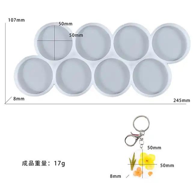 8in1 keychain mold
