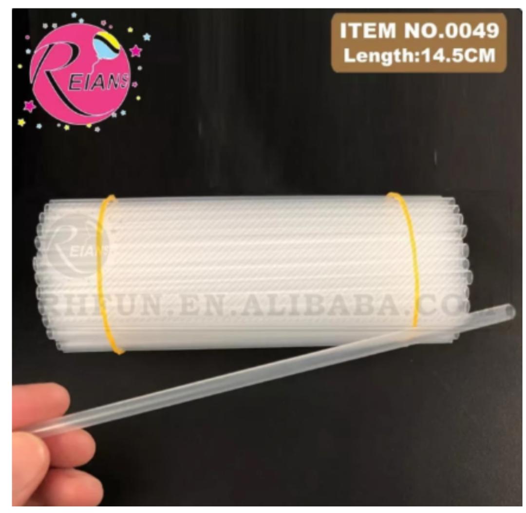 pen refill straw 100pcs per roll