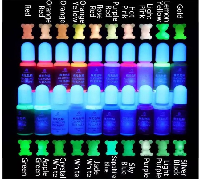 luminous liquid pigment