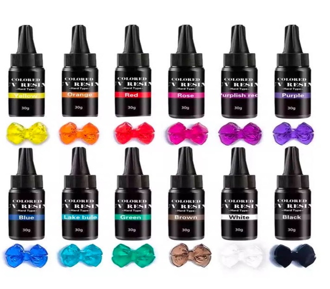 colored uv resin