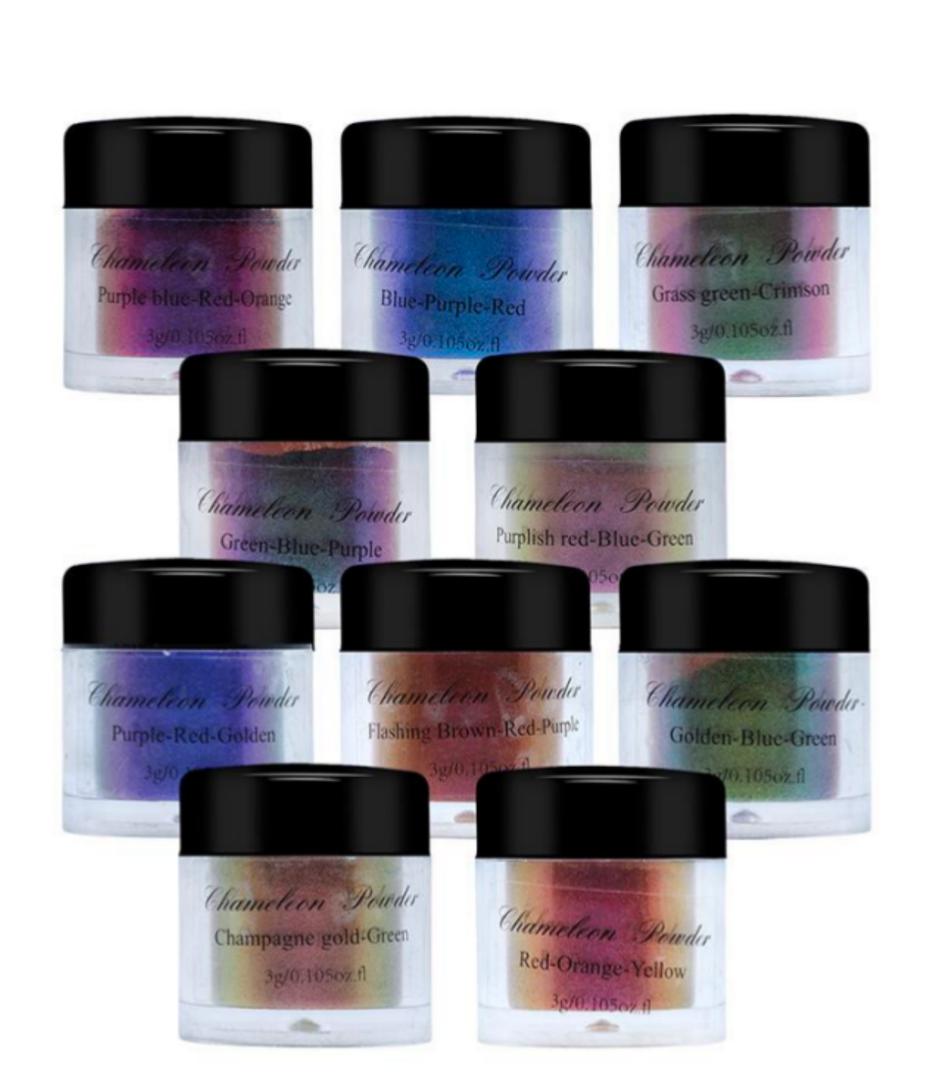 Chameleon powder pigment