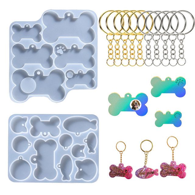 Dog tag mold