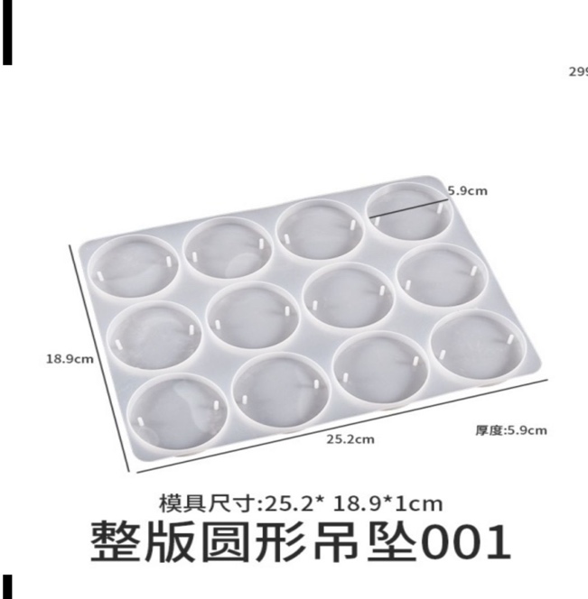 12in1 round mold